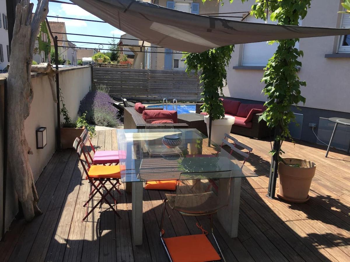Le Pied A Terre Selestadien 塞莱斯塔 外观 照片